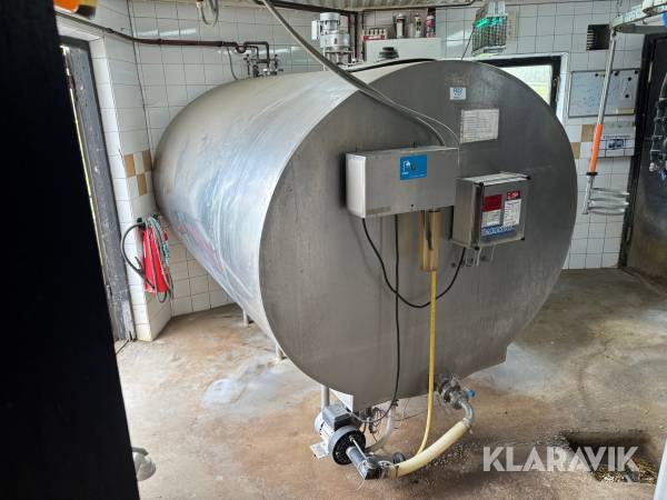 Mjölktank Dari-Kool 4000L - Inklusive disk