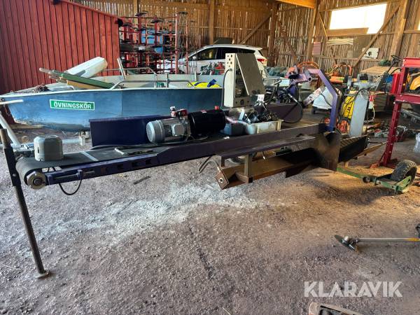 Hydraulisk vedmaskin