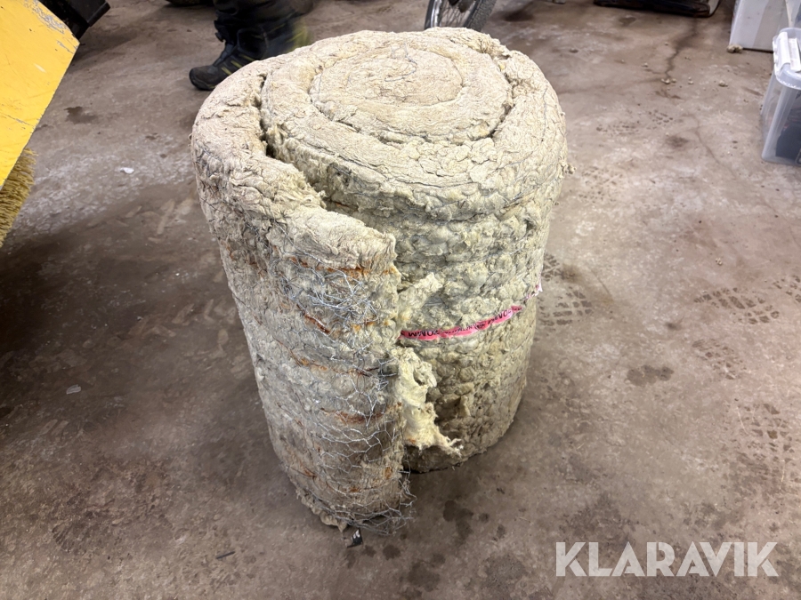 Brandisolering 8st Rockwool 50 mm för ventilation