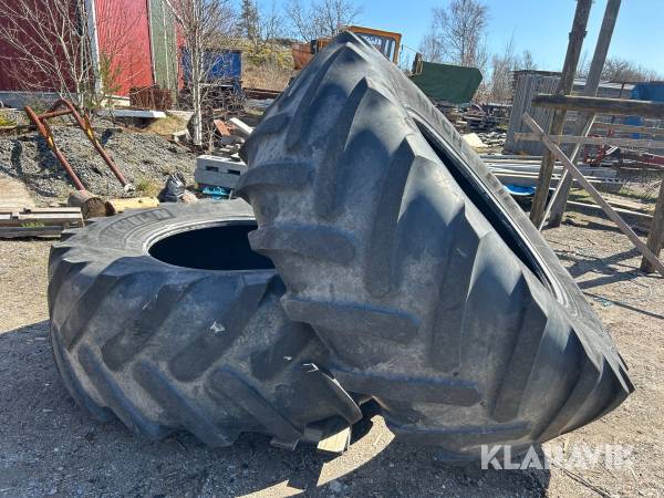Traktordäck 2st Michelin Mach bib radial tubeless 710/70 R42