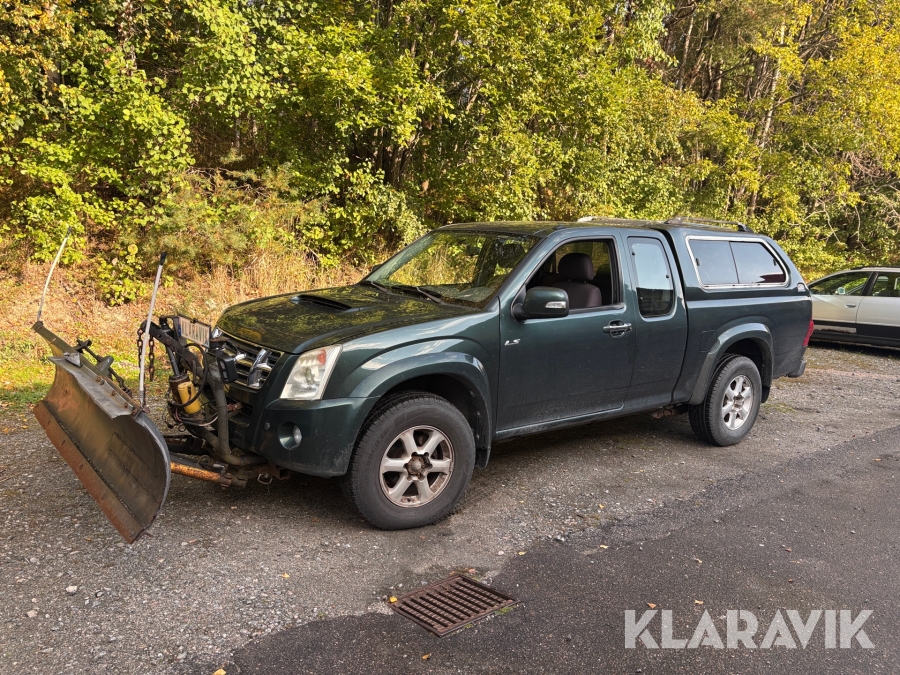 Pickup Isuzu LS 2.5 TD med Meyer diagonalplog
