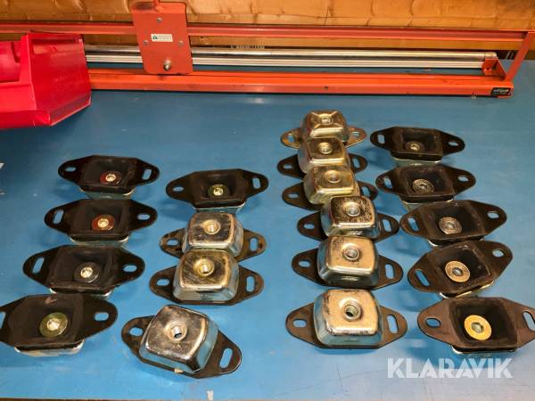 Motorfästen Cushyfloat 19 st