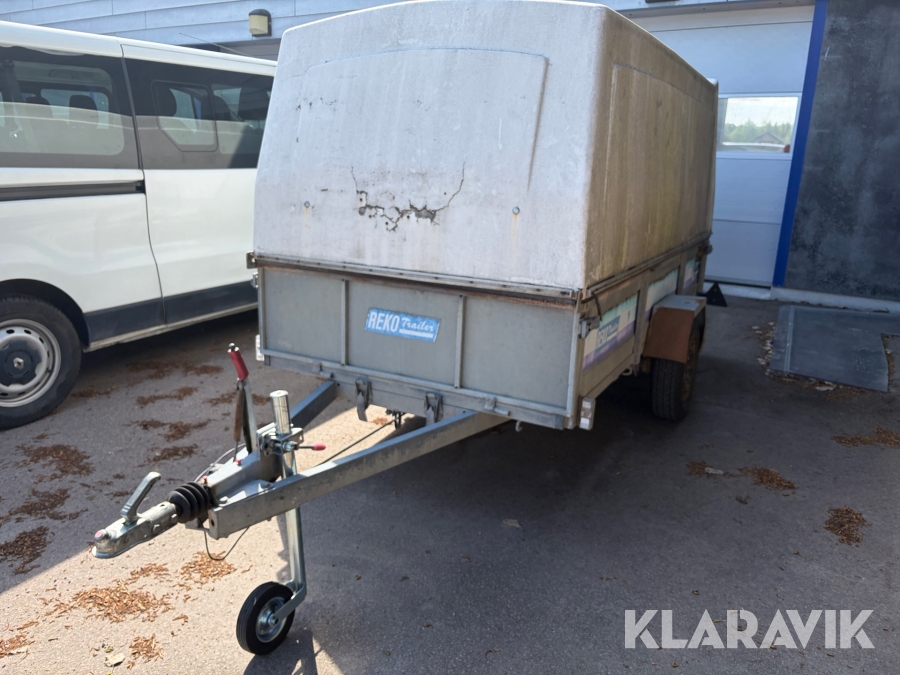 Personbilssläp Rekotrailer 750 kg