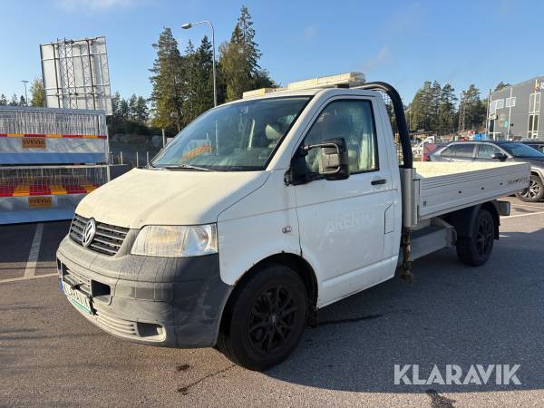 Lätt lastbil Volkswagen Transporter 1,9 TDI med kran