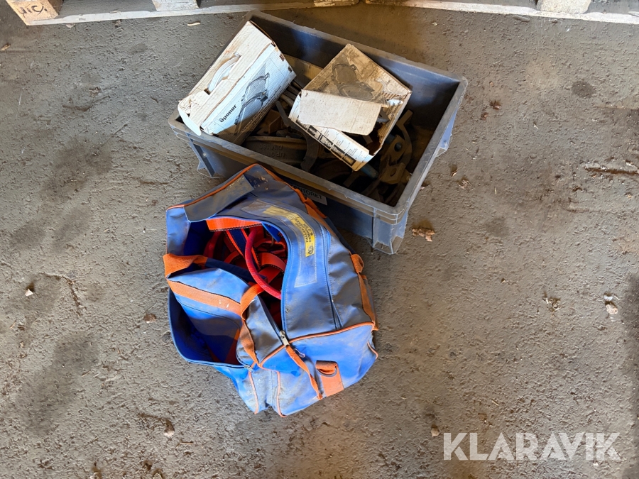 Fallskydd & friktionsförankringar