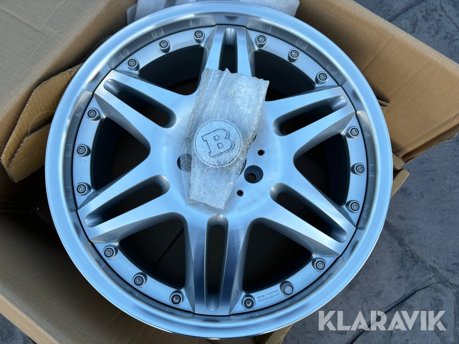 Fälgar 2st 8,5x19 Brabus Mono VI