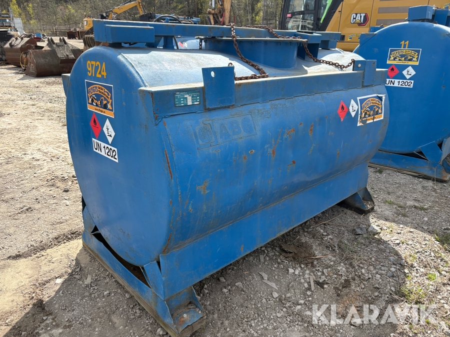 Dieseltank ABG 2000 Liter