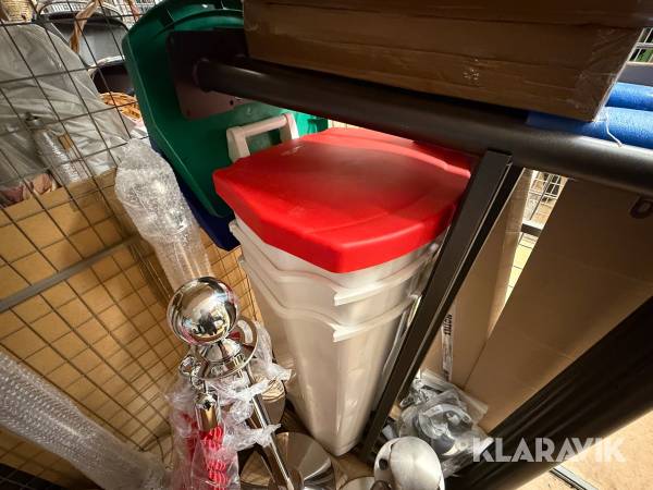 Sopkärl med Pedal 3st