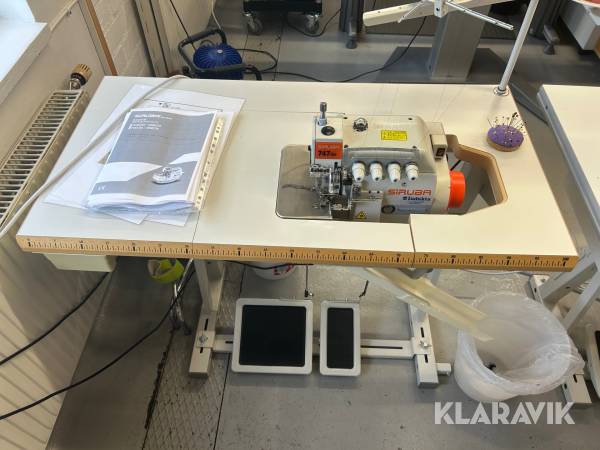 Industrisymaskin overlock Siruba 747QE
