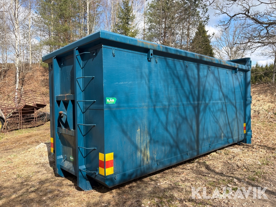 Lastväxlarcontainer Ilab 38m3