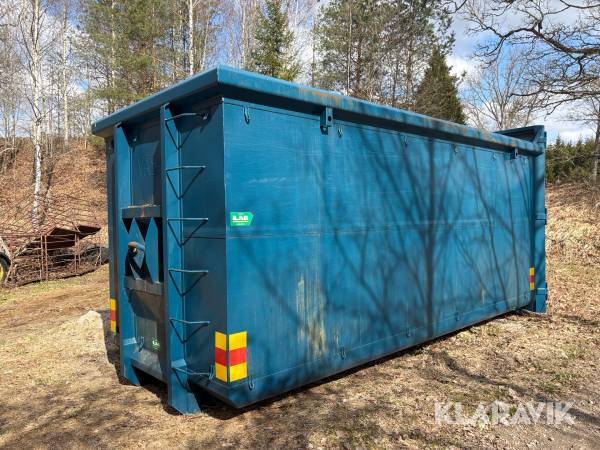 Lastväxlarcontainer Ilab 38m3