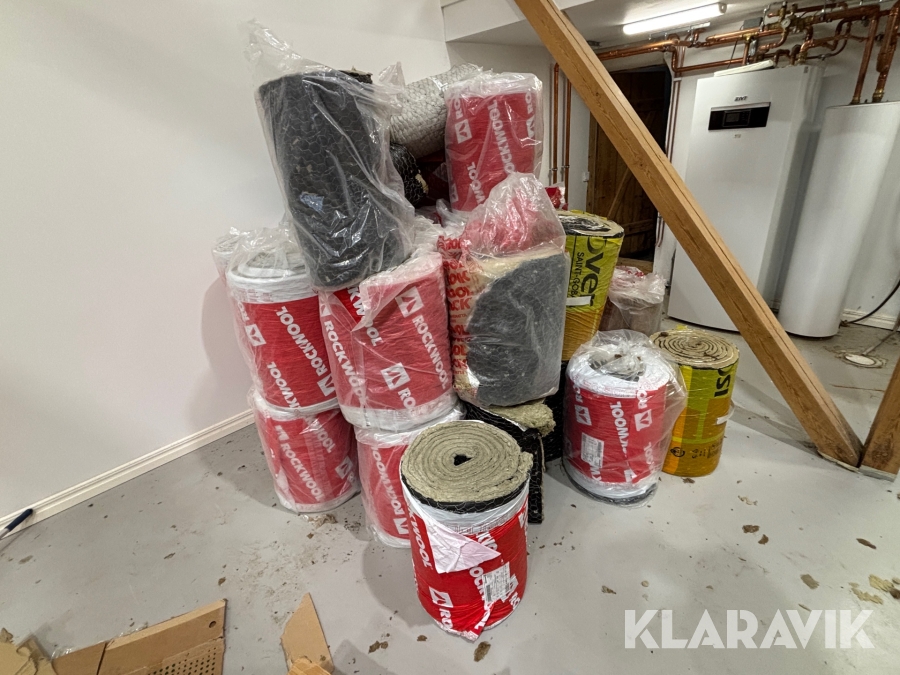 Diverse brandisolering med nät i blandad storlek