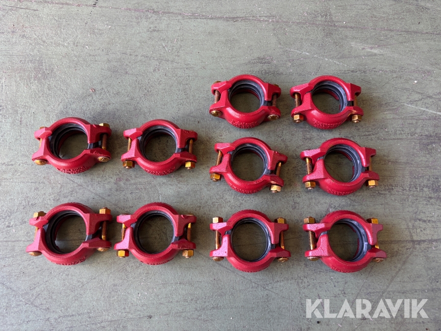 Rörklämmor Victaulic 2