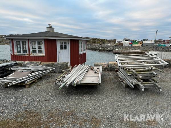 Byggställning Zip-Up ej komplett