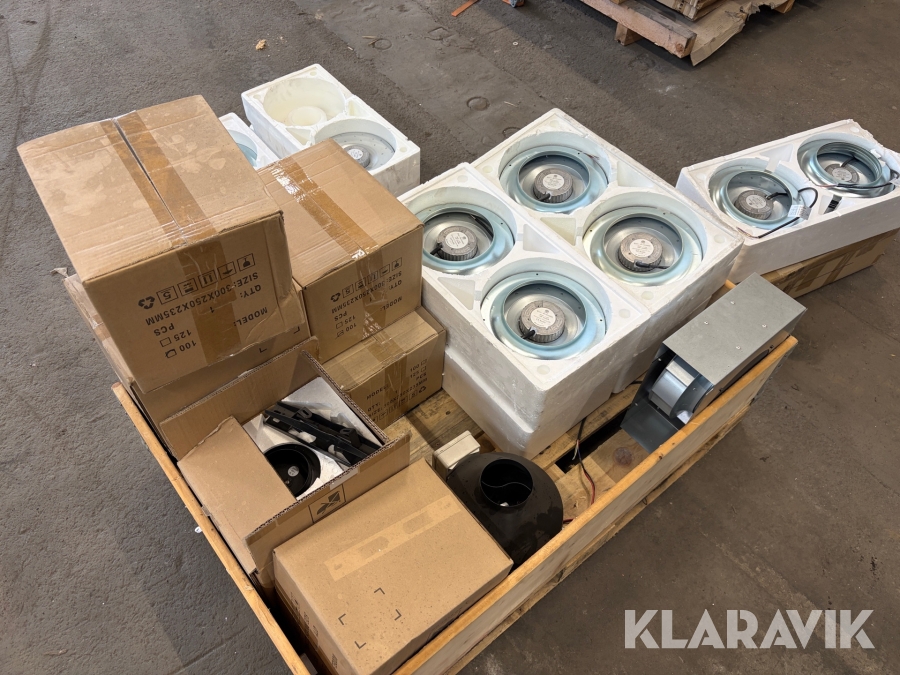 Ventilationsfläktar 24 st Green Power