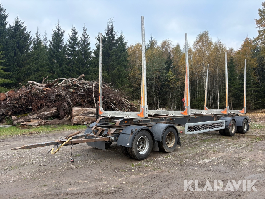 Timmervagn Am Trailer