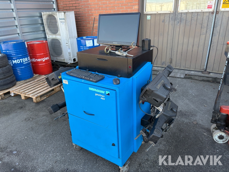 Hjulinställningsmaskin Hofmann Geoliner 480