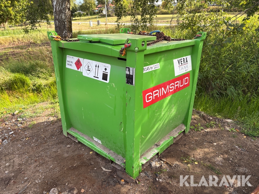 Dieseltank Fuel Proof Vera Tank 1m3