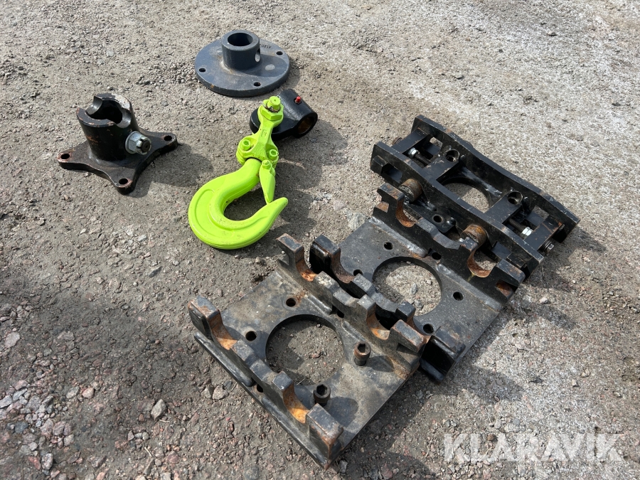 Snabbfäste till rotor + tillbehör