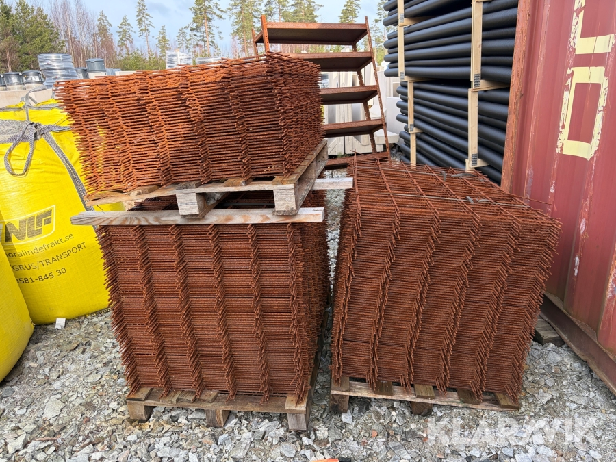 Armeringsnät 80 x 120 x 4 mm ca 370 st