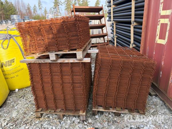 Armeringsnät 80 x 120 x 4 mm ca 370 st