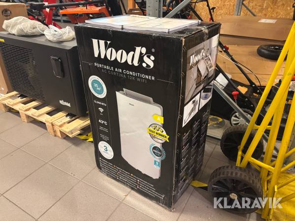 Portabel AC Wood's Cortina 12K WIFI
