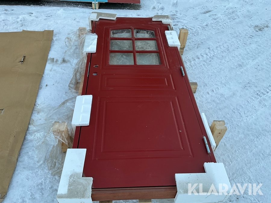 Ytterdörr Polardörren Förnuftig 9x21 med karm