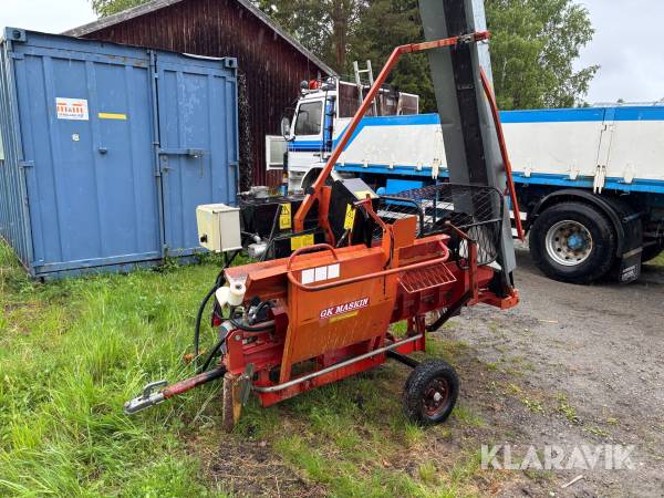 Vedmaskin GK Maskin WM-570 el/traktordriven