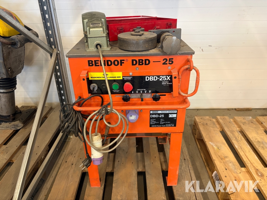 Bockningsmaskin Bendof DBD-25
