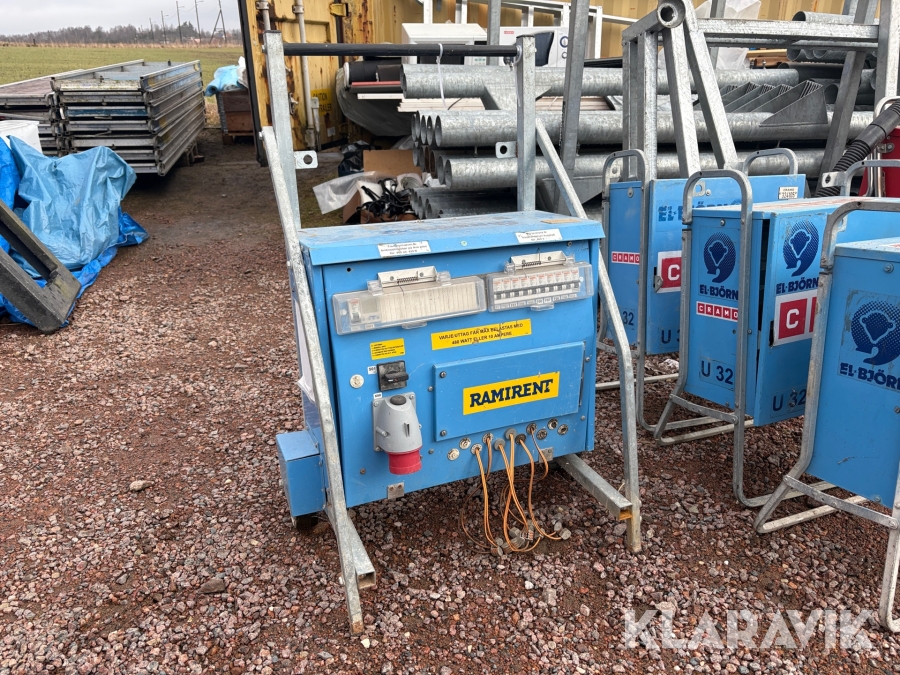 Elcentral El-Björn med transformator