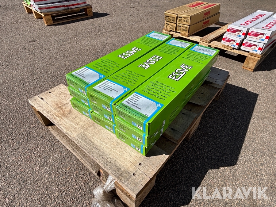 Bandad Gipsskruv ESSVE 3,5x40mm 9000st