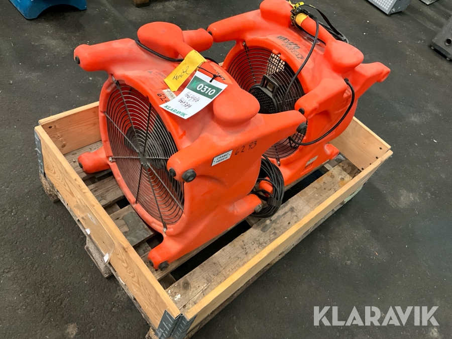 Evakueringsfläkt 2st Heylo ACE TURBO