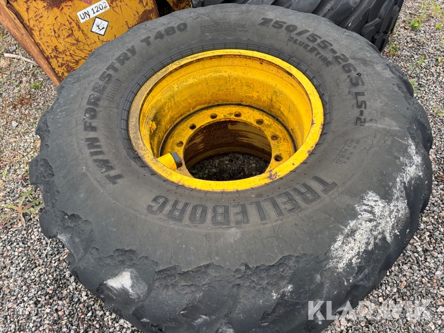 Hjul Ponsse Elphant king 1st Trelleborg 750/55-26.5