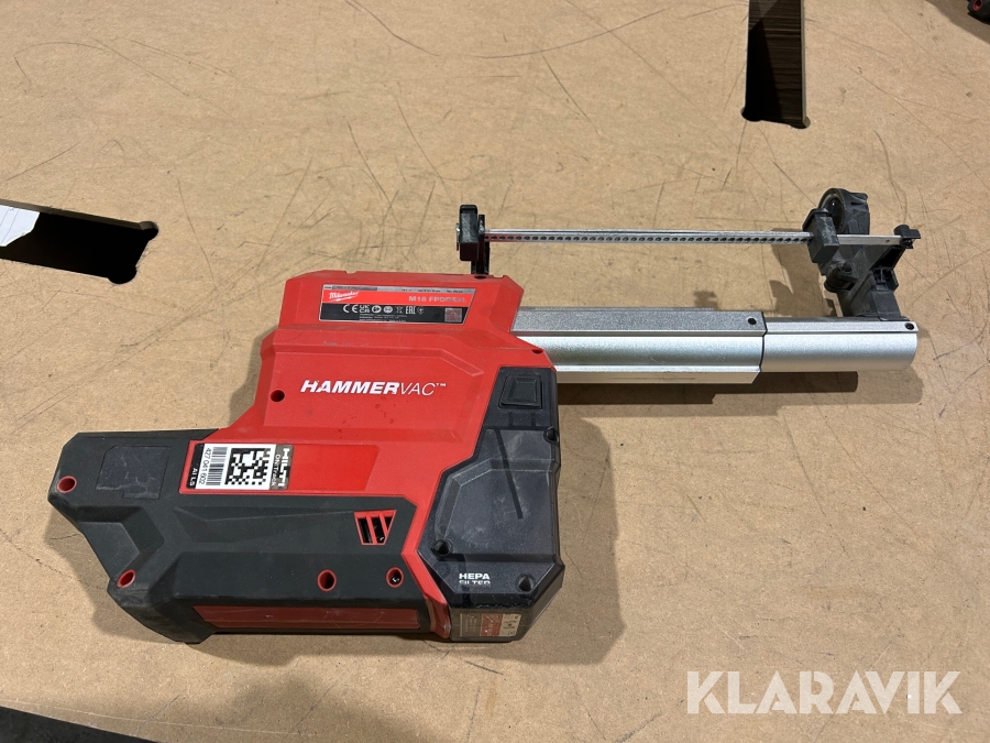 Dammsugare Milwaukee Hammervac M18 FPDDEXL