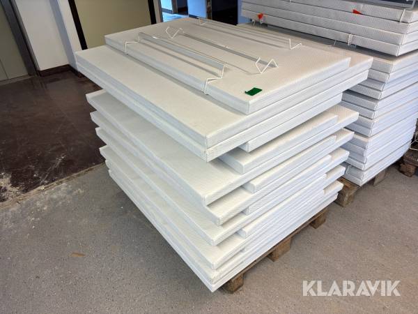Ljudisoleringsskivor 100x120cm 8st