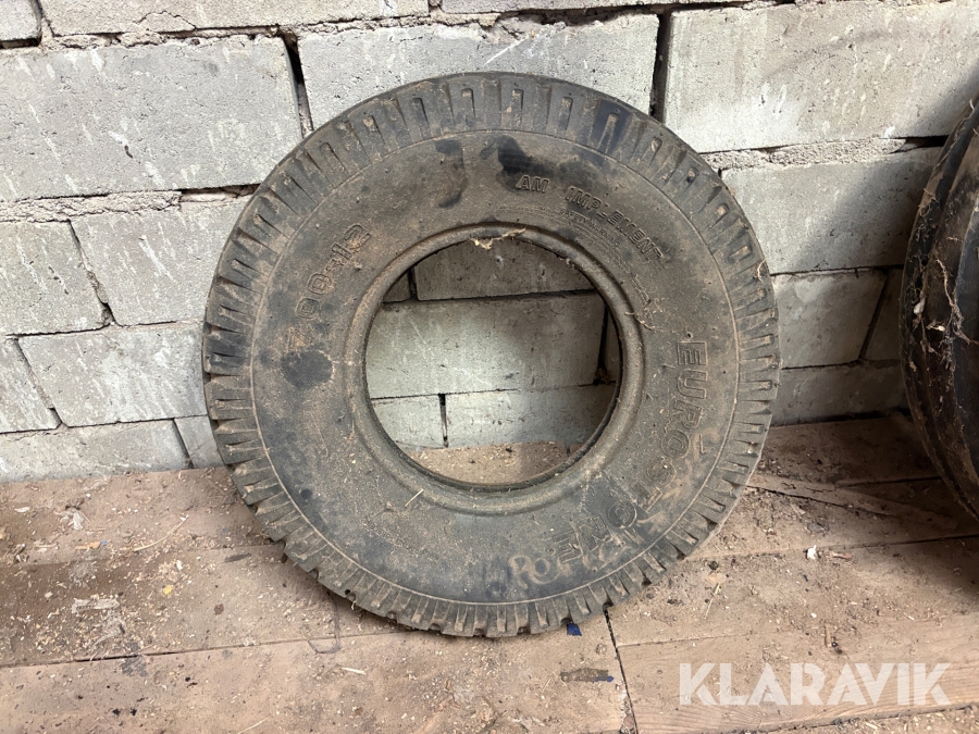 1st vagnshjul Eurostone 12” 1 st