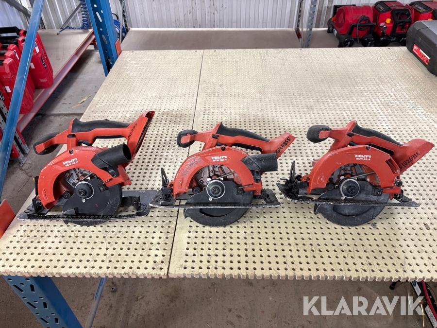 Cirkelsåg Hilti SCW 22 A 3st