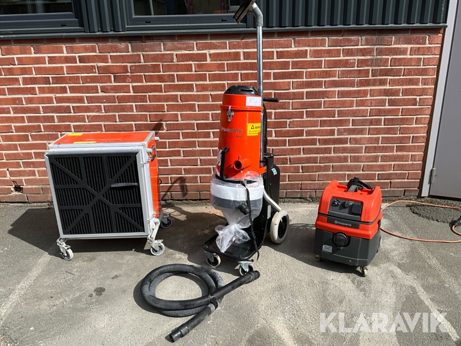 Stoftavskiljare, dammsugare Husqvarna A2000, S13, S 11 H 3st