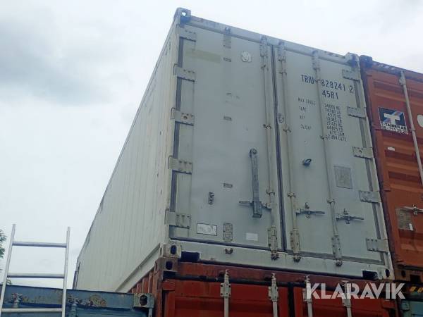 2st containrar 40 fot vanlig & kylcontainer