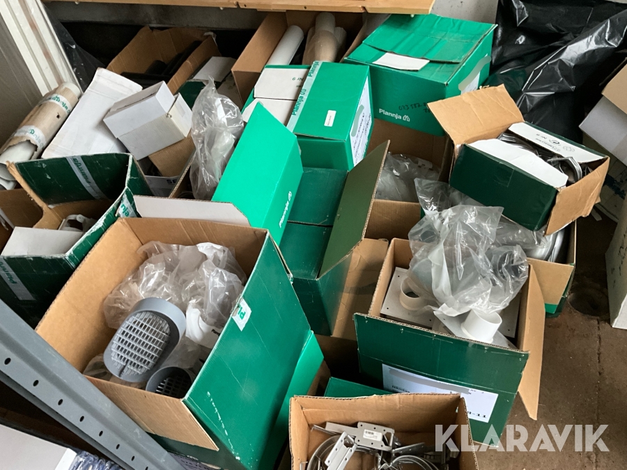 Byggmaterial för takavvattning Planja