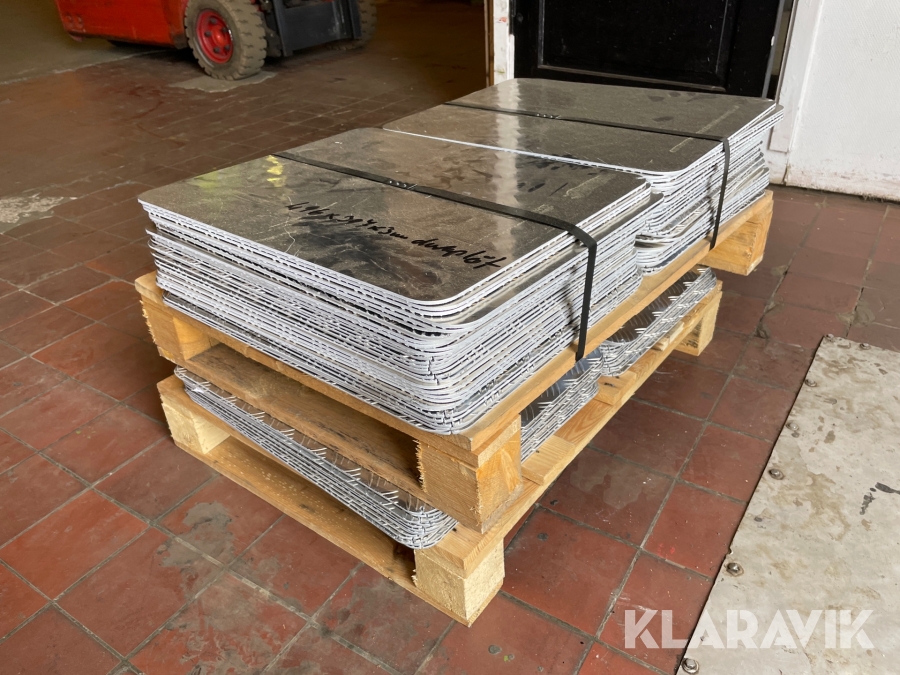 Durkplåt 100st Aluminium 3mm