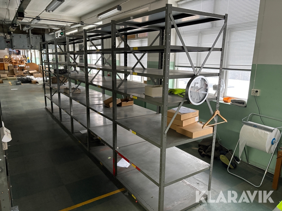 Lagerhyllor, 6st sektioner