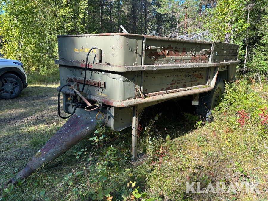 Transportvagn Lihnell Vagn DK-835A med drift