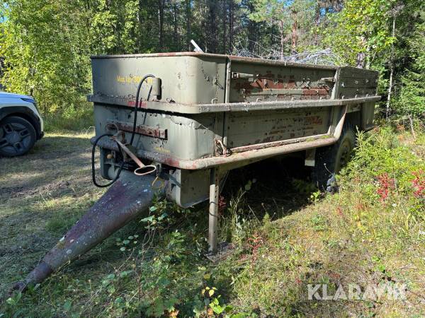 Transportvagn Lihnell Vagn DK-835A med drift