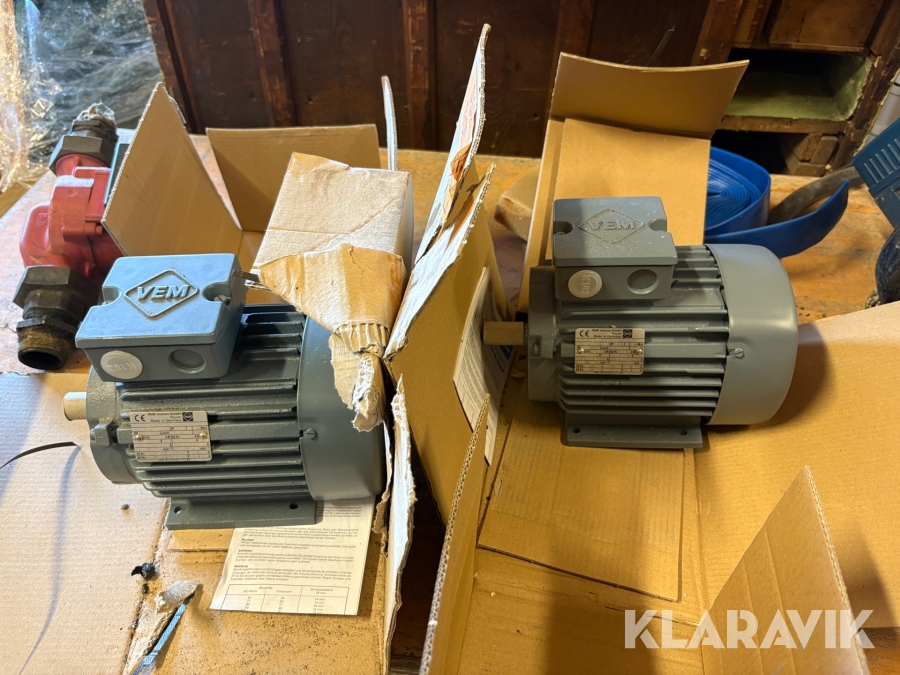 Elmotor VEM 0,75 kW, 230/400 V, IP 55 2st