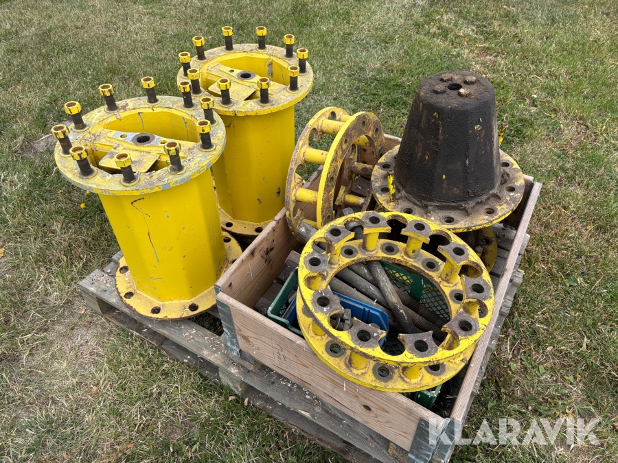 Dubbelhjulsfästen John Deere