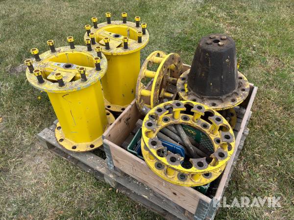 Dubbelhjulsfästen John Deere