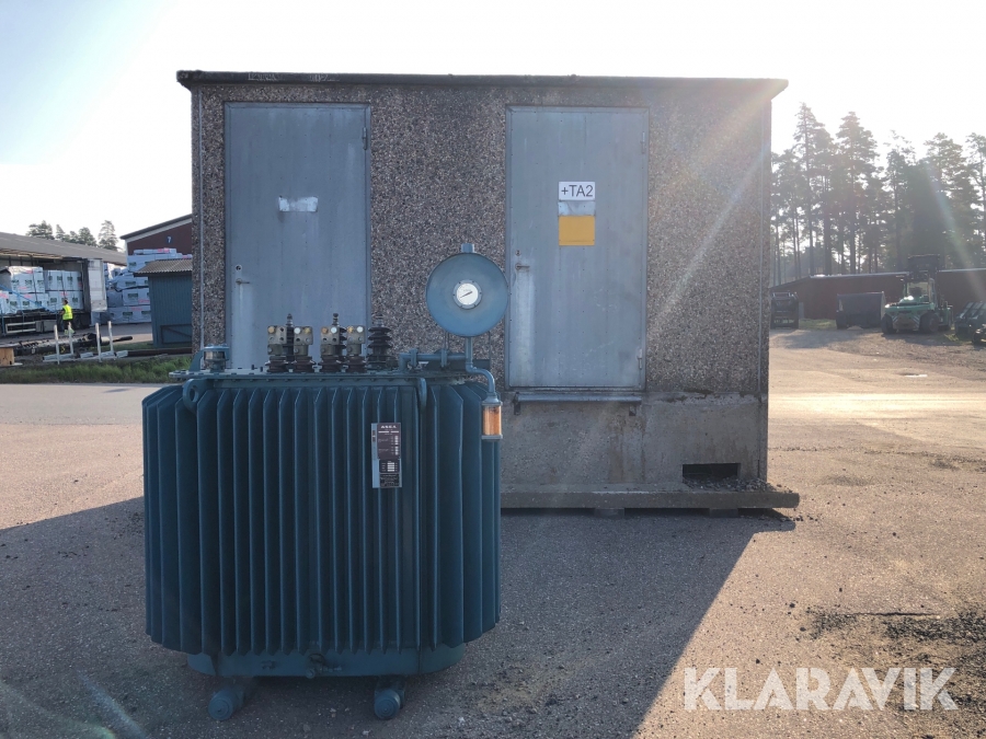Transformator och Transformatorstation Asea TOE374