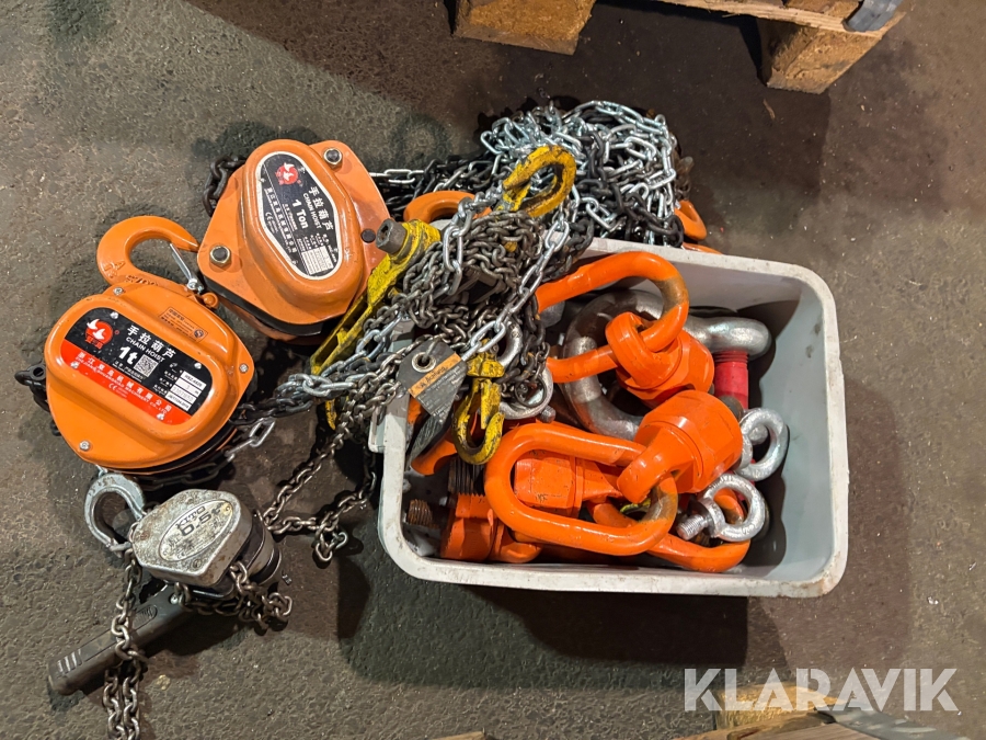 Kättingteffler 2 st Shuamgniao HSZ-A620