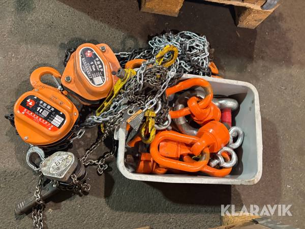 Kättingteffler 2 st Shuamgniao HSZ-A620
